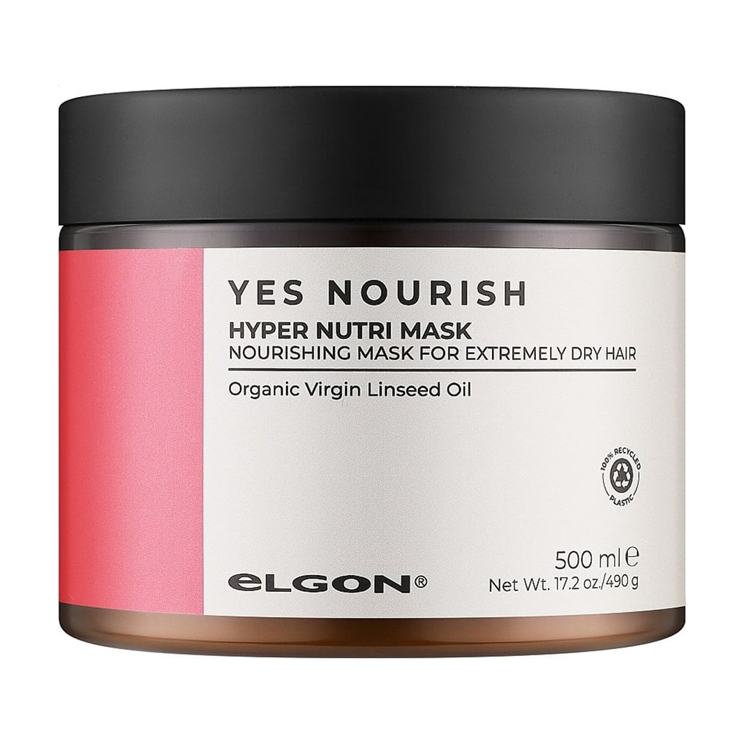 Живильна маска Elgon Yes Nourish Hyper Nutri Mask для дуже сухого волосся, 500 мл